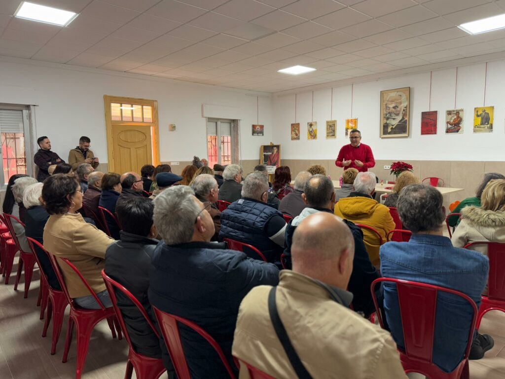 Diego Conesa cierra el año con el 42% de las agrupaciones visitadas y más de 1.500 militantes contactados 7 Diego Conesa cierra el año con el 42% de las agrupaciones visitadas y más de 1.500 militantes contactados