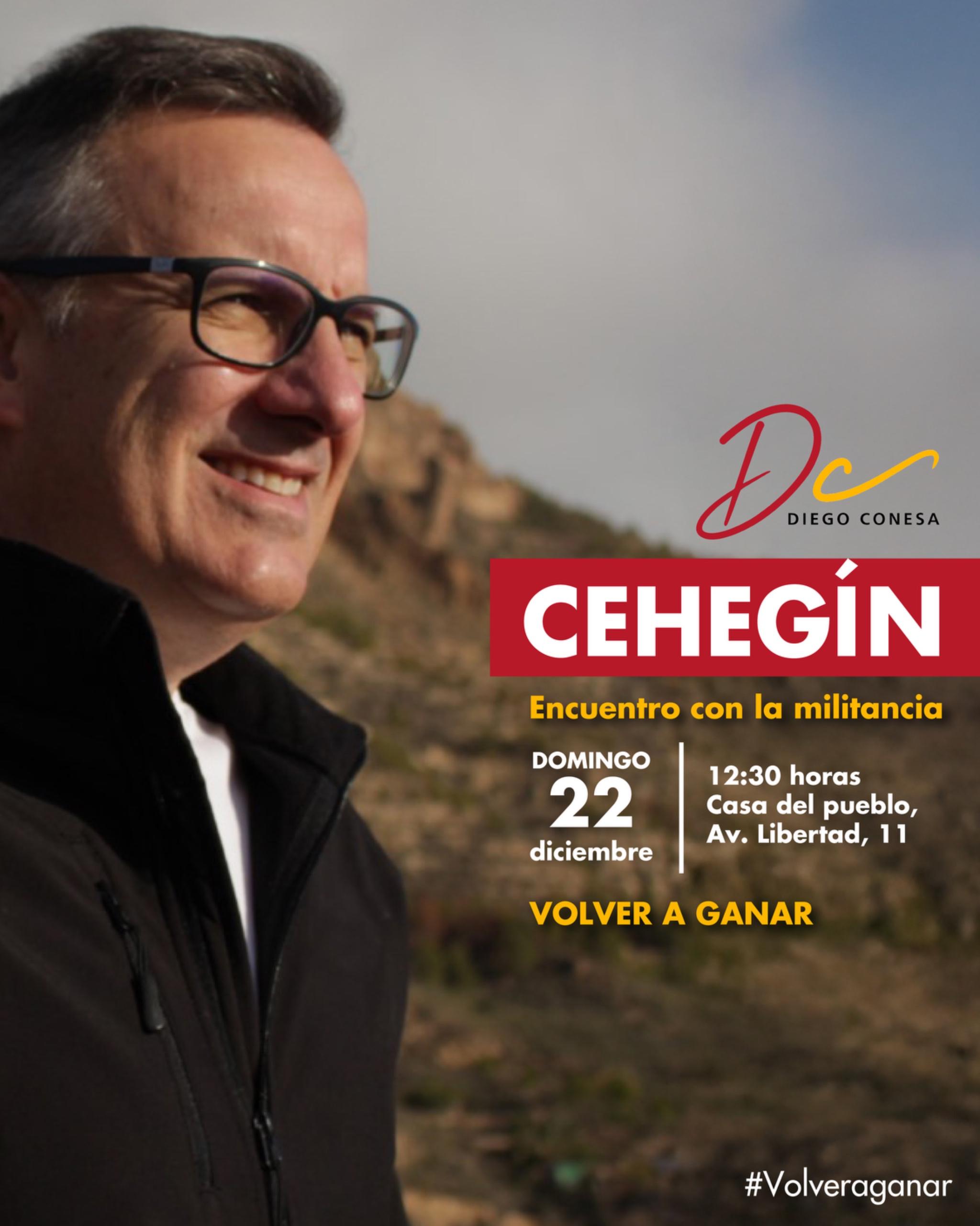 Encuentro con la militancia en Cehegín