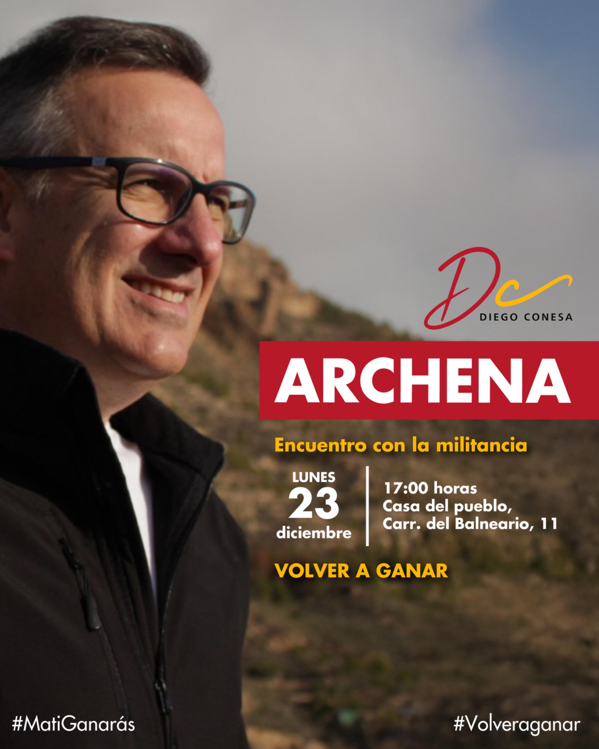 Encuentro con la militancia en Archena