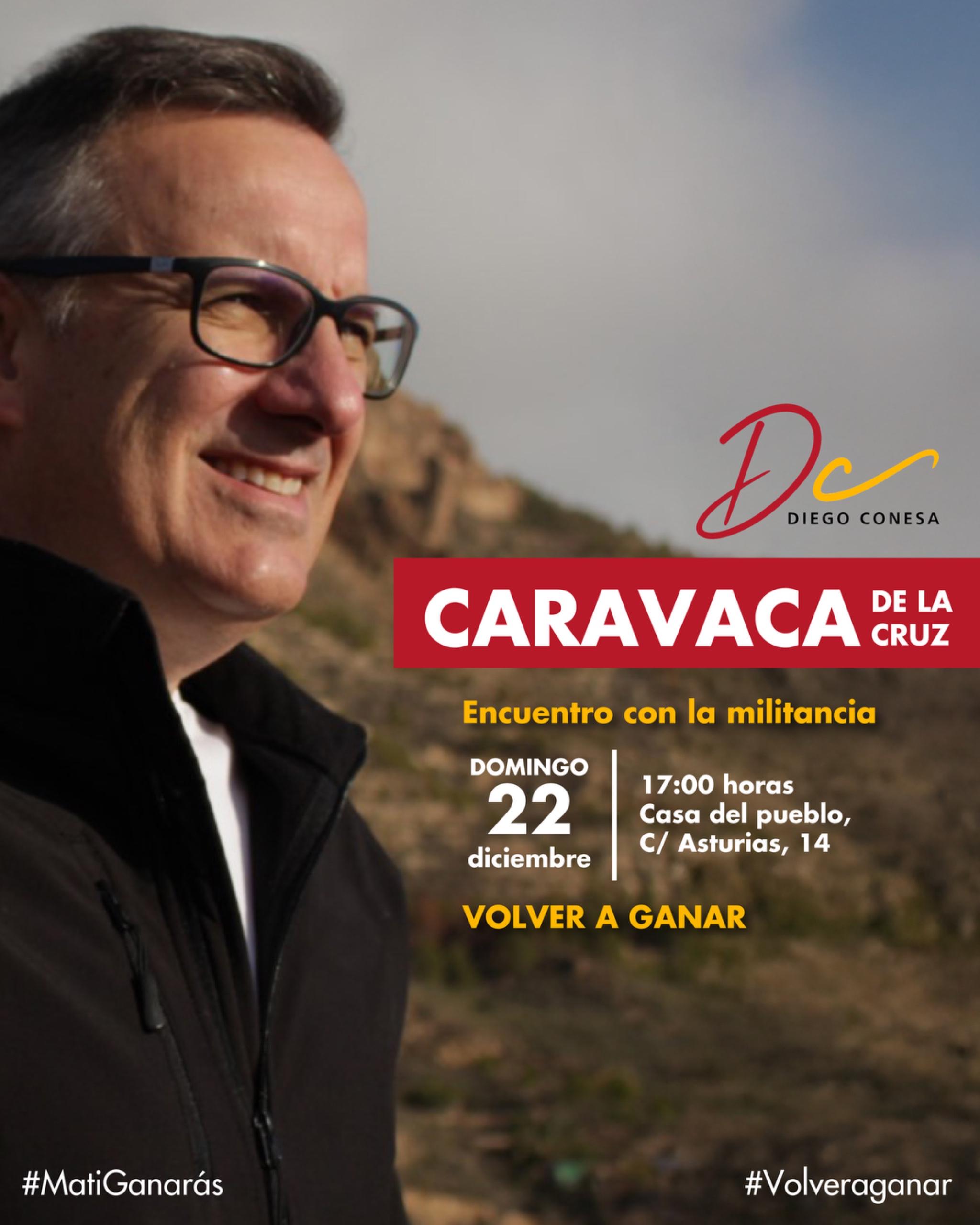 Encuentro con la militancia en Caravaca de la Cruz