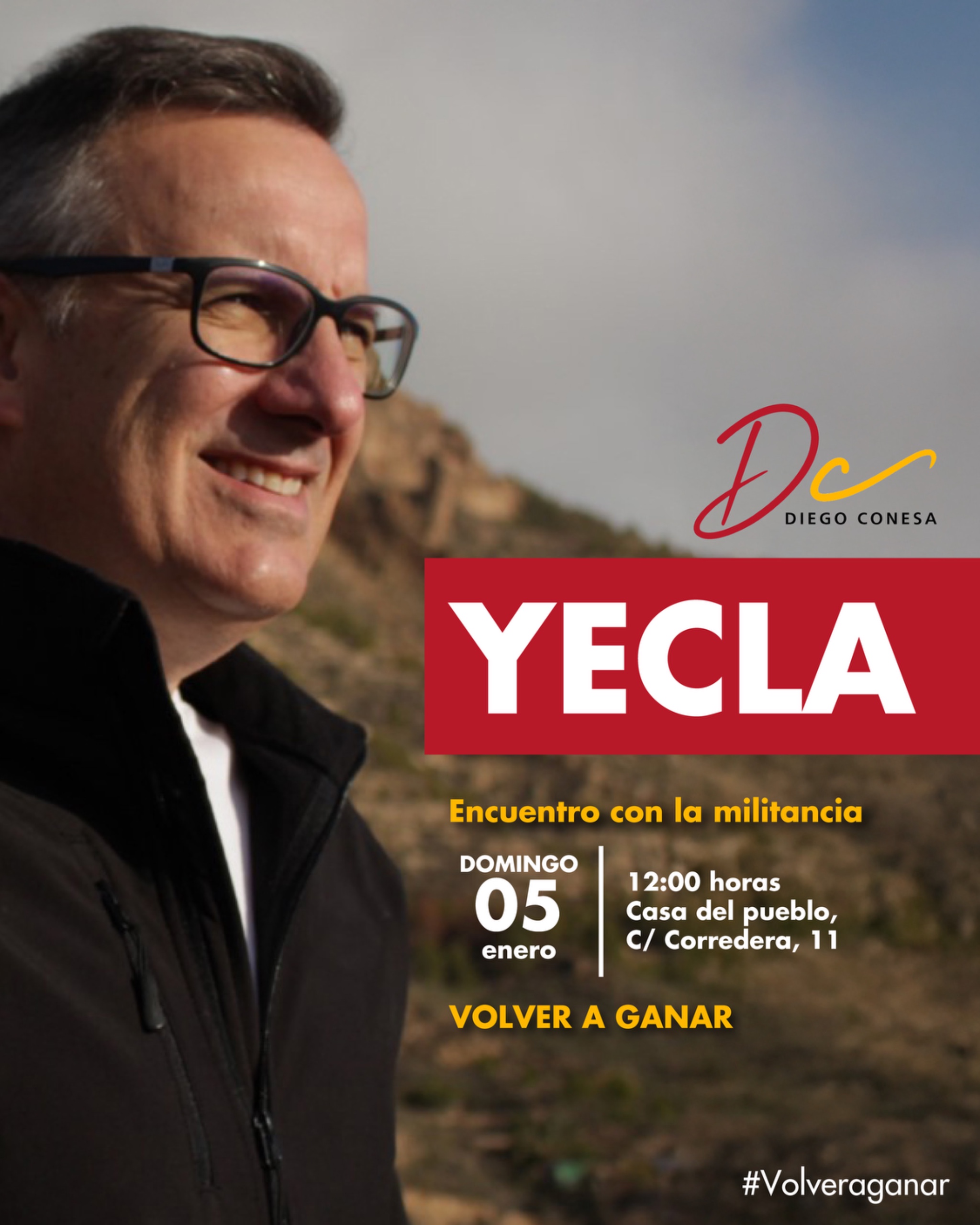 Encuentro con la militancia en Yecla